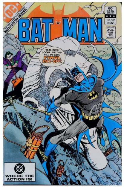 Couverture de BATMAN (1940) #353 - par Jose Luis Garcia-Lopez - lecubeacomics.com