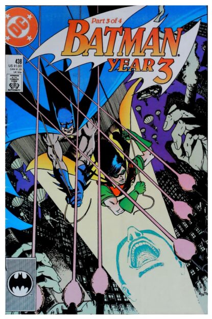 Couverture de BATMAN (1940) #438 - par George Perez - lecubeacomics.com