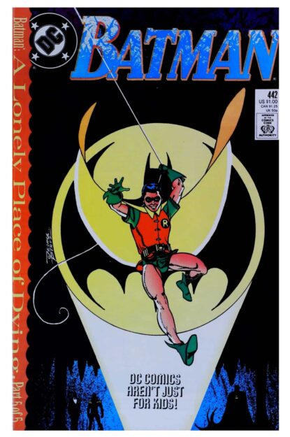 BATMAN (1940) #442 - DC Comics - lecubeacomics.com Couverture de BATMAN (1940) #442 - par George Perez - lecubeacomics.com