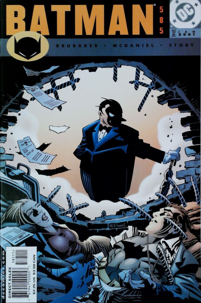 Batman #585, vue de l'exemplaire