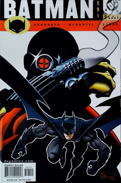Couverture de BATMAN (1940) #591 - par Scott McDaniel - lecubeacomics.com