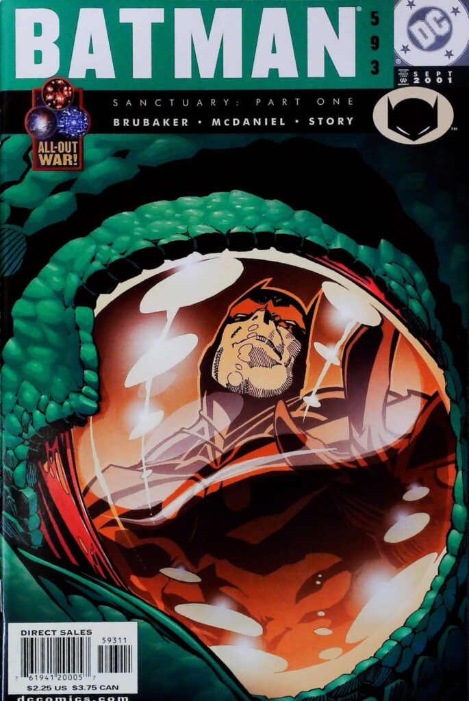 Batman #593, vue de l'exemplaire