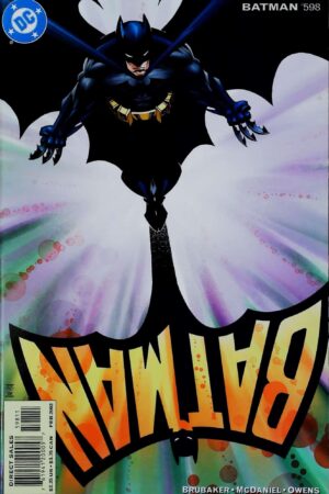 Couverture de BATMAN (1940) #598 - par Scott McDaniel - lecubeacomics.com