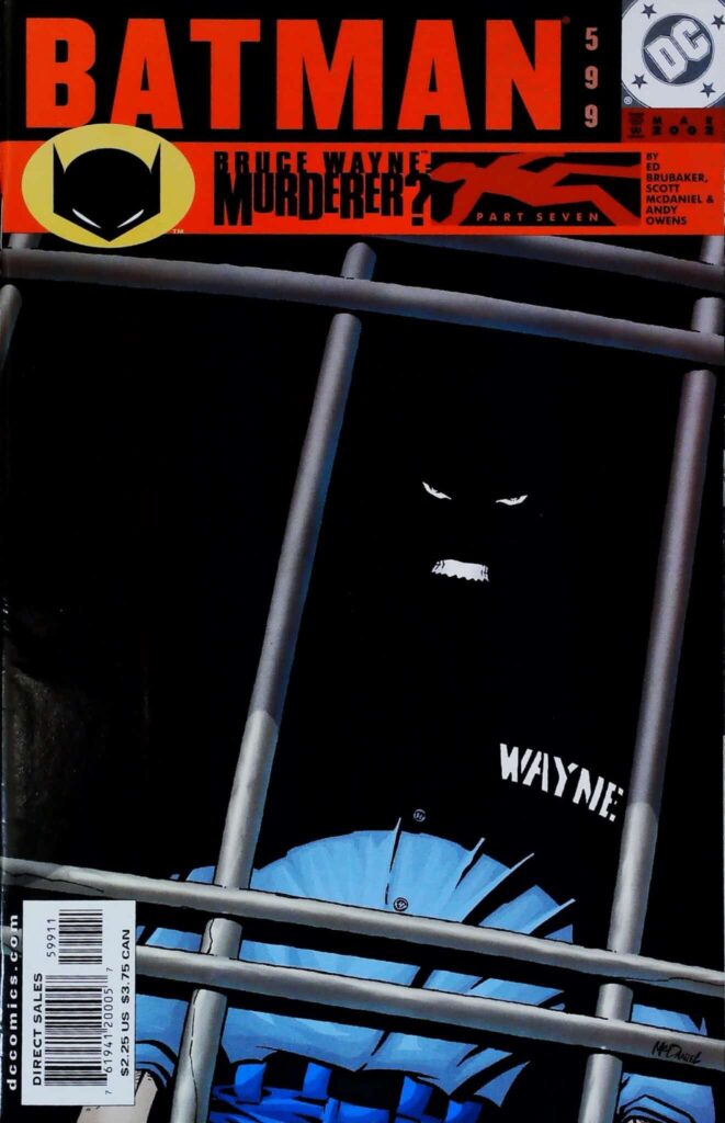 Batman #599, vue de l'exemplaire