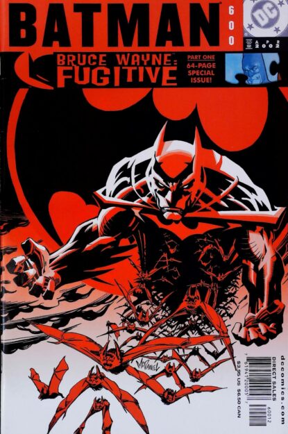 Couverture de BATMAN (1940) #600 - par Scott McDaniel - lecubeacomics.com