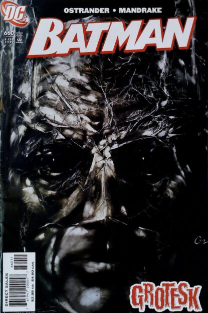Couverture de BATMAN (1940) #660 - par Greg Lauren - lecubeacomics.com