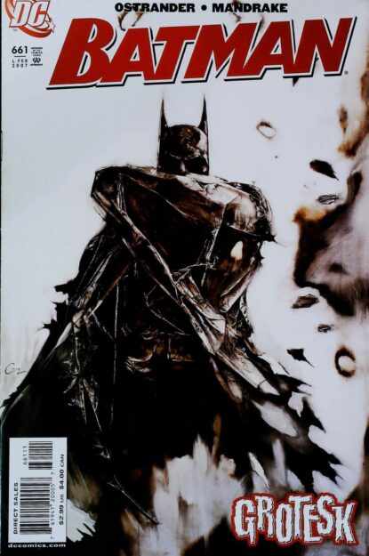 Couverture de BATMAN (1940) #661 - par Greg Lauren - lecubeacomics.com