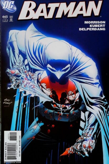 Couverture de BATMAN (1940) #665 - par Andy Kubert - lecubeacomics.com