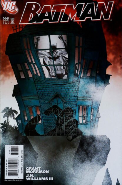 Couverture de BATMAN (1940) #668 - par J.H. Williams III - lecubeacomics.com