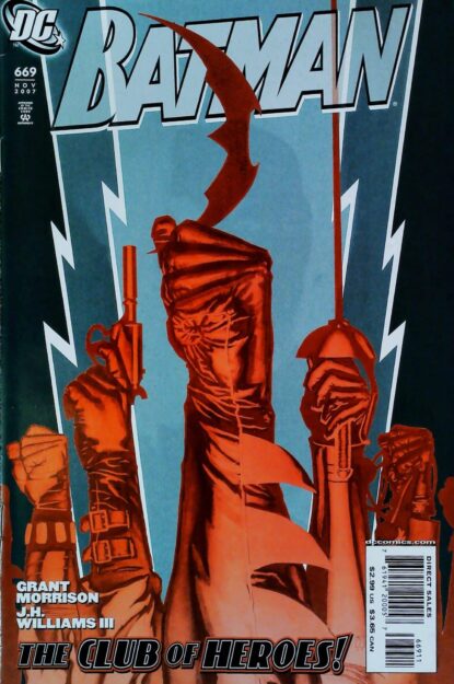 Couverture de BATMAN (1940) #669 - par J.H. Williams III - lecubeacomics.com