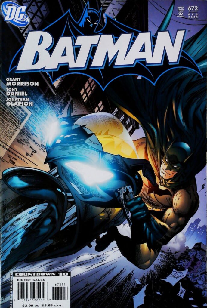 Batman #672, vue de l'exemplaire