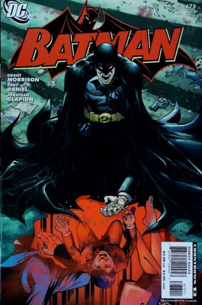 Couverture de BATMAN (1940) #673 - par Tony S. Daniel - lecubeacomics.com