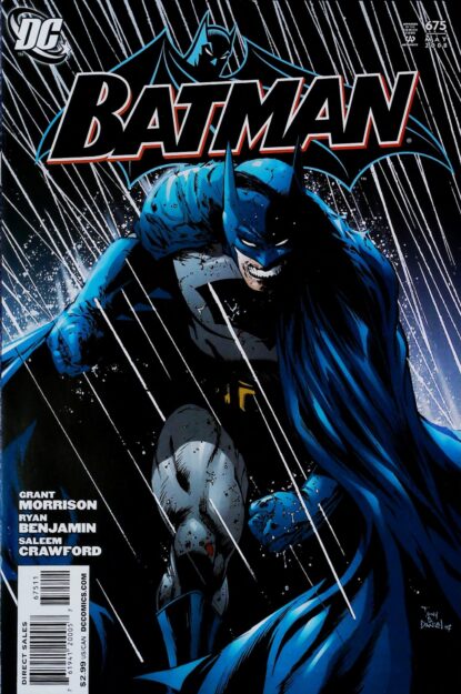Couverture de BATMAN (1940) #675 - par Tony S. Daniel - lecubeacomics.com