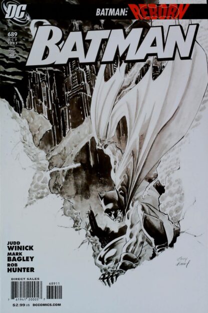 Couverture de BATMAN (1940) #689 - par Andy Kubert - lecubeacomics.com