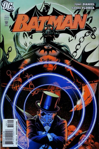 Couverture de BATMAN (1940) #696 - par Tony S. Daniel - lecubeacomics.com