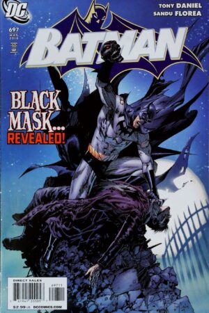 Couverture de BATMAN (1940) #697 - par Tony S. Daniel - lecubeacomics.com