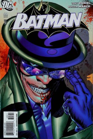 Couverture de BATMAN (1940) #698 - par Tony S. Daniel - lecubeacomics.com