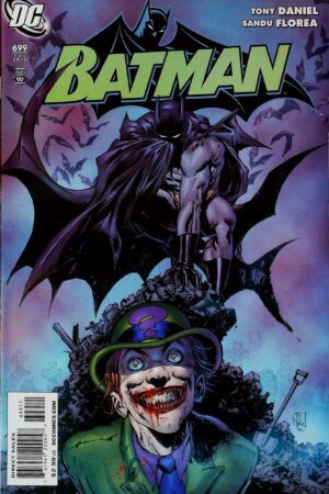 Couverture de BATMAN (1940) #699 - par Tony S. Daniel - lecubeacomics.com