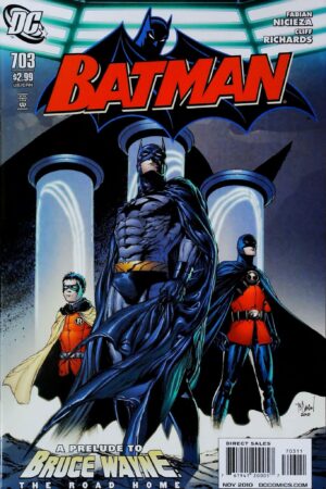 Couverture de BATMAN (1940) #703 - par Tony S. Daniel - lecubeacomics.com