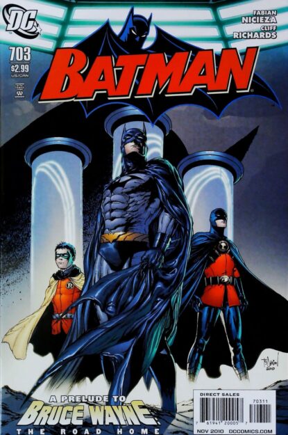 Couverture de BATMAN (1940) #703 - par Tony S. Daniel - lecubeacomics.com