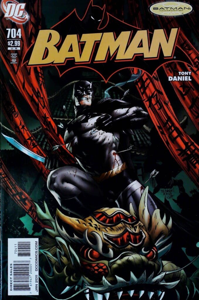 Batman #704, vue de l'exemplaire