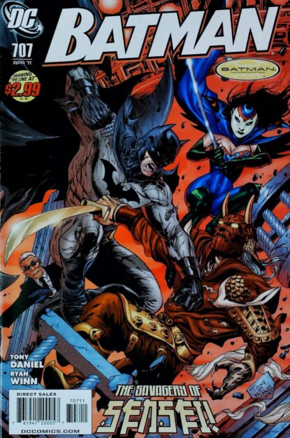 Couverture de BATMAN (1940) #707 - par Tony S. Daniel - lecubeacomics.com