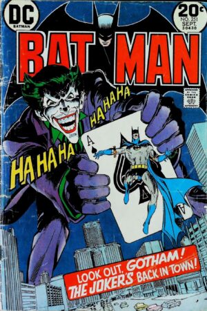 Couverture de BATMAN (1940) #251 - par Neal Adams - lecubeacomics.com
