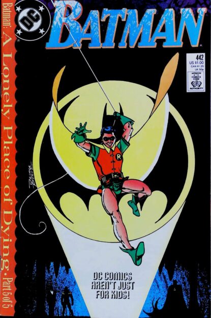 Couverture de BATMAN (1940) #442 - par George Perez - lecubeacomics.com