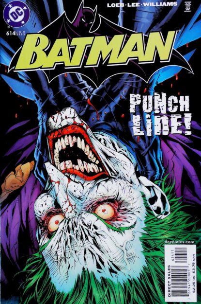 Couverture de BATMAN (1940) #614 - par Jim Lee - lecubeacomics.com