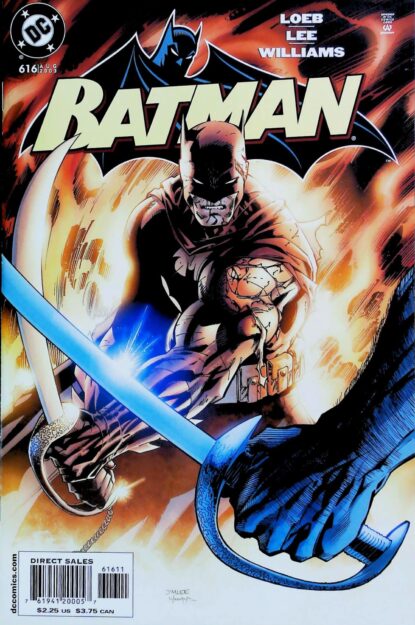 Couverture de BATMAN (1940) #616 - par Jim Lee - lecubeacomics.com