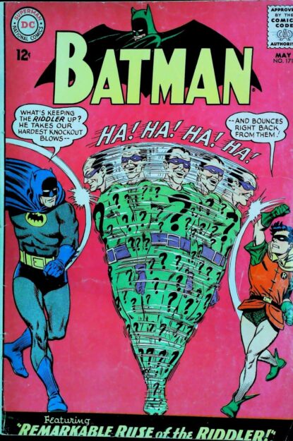 Couverture de BATMAN (1940) #171 - par Carmine Infantino - lecubeacomics.com