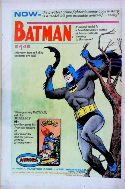 BATMAN (1940) #171 - DC Comics - lecubeacomics.com Couverture de BATMAN (1940) #171 - par Carmine Infantino - lecubeacomics.com