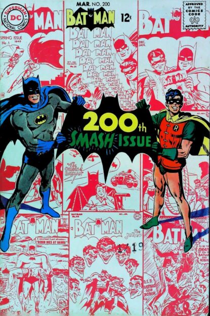 Couverture de BATMAN (1940) #200 - par Neal Adams - lecubeacomics.com