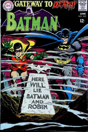 Couverture de BATMAN (1940) #202 - par Irv Novick - lecubeacomics.com