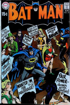 Couverture de BATMAN (1940) #214 - par Irv Novick - lecubeacomics.com