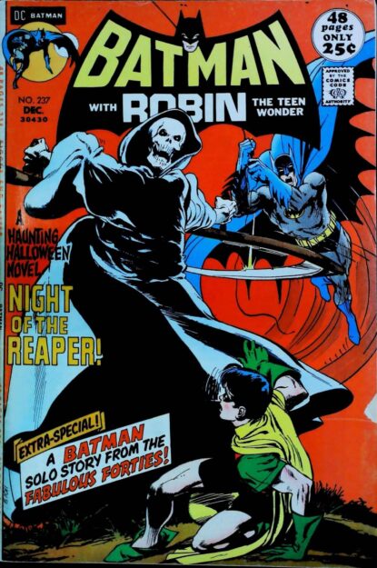 Couverture de BATMAN (1940) #237 - par Neal Adams - lecubeacomics.com