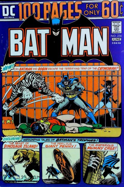 Couverture de BATMAN (1940) #256 - par Nick Cardy - lecubeacomics.com
