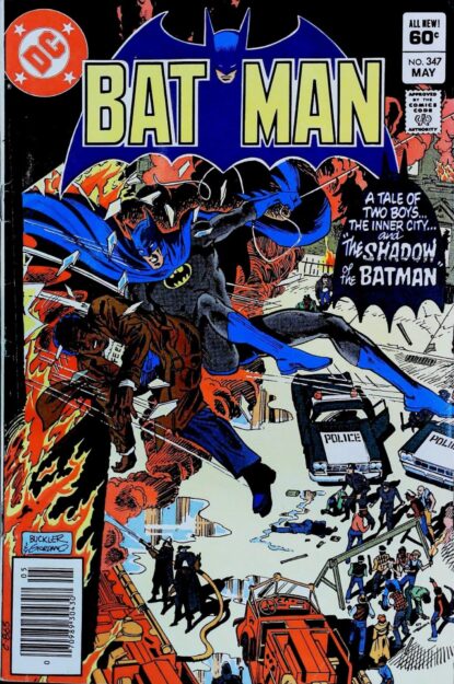 Couverture de BATMAN (1940) #347 - par Rich Buckler - lecubeacomics.com