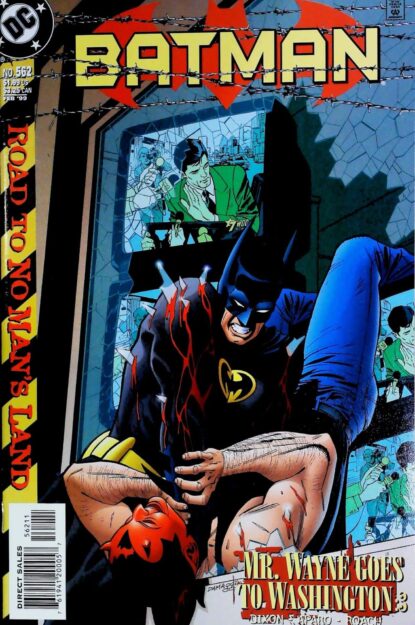 Couverture de BATMAN (1940) #562 - par Rodolfo Damaggio - lecubeacomics.com