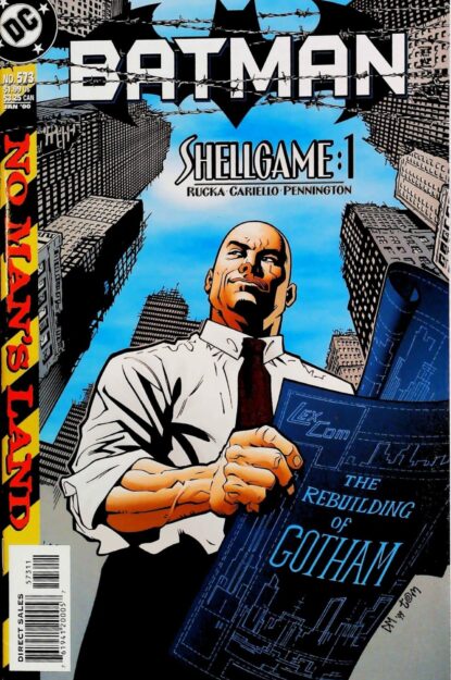 Couverture de BATMAN (1940) #573 - par Doug Mahnke - lecubeacomics.com