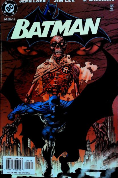 Couverture de BATMAN (1940) #618 - par Jim Lee - lecubeacomics.com