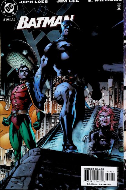 Couverture de BATMAN (1940) #619 - par Jim Lee - lecubeacomics.com