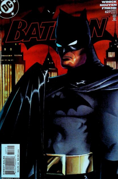 Couverture de BATMAN (1940) #627 - par Matt Wagner - lecubeacomics.com