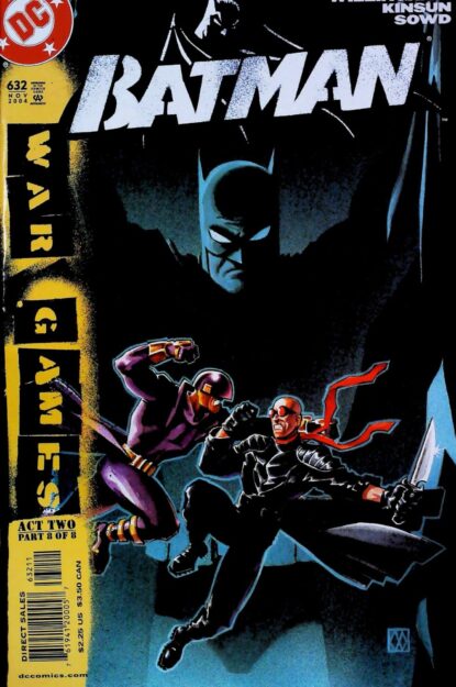 Couverture de BATMAN (1940) #632 - par Matt Wagner - lecubeacomics.com