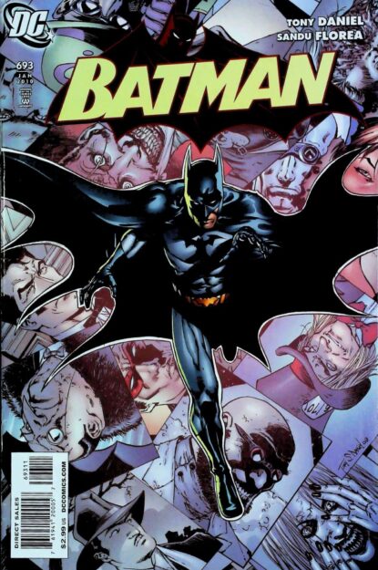 Couverture de BATMAN (1940) #693 - par Tony S. Daniel - lecubeacomics.com