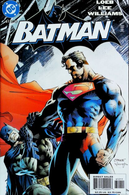 Couverture de BATMAN (1940) #612 - par Jim Lee - lecubeacomics.com