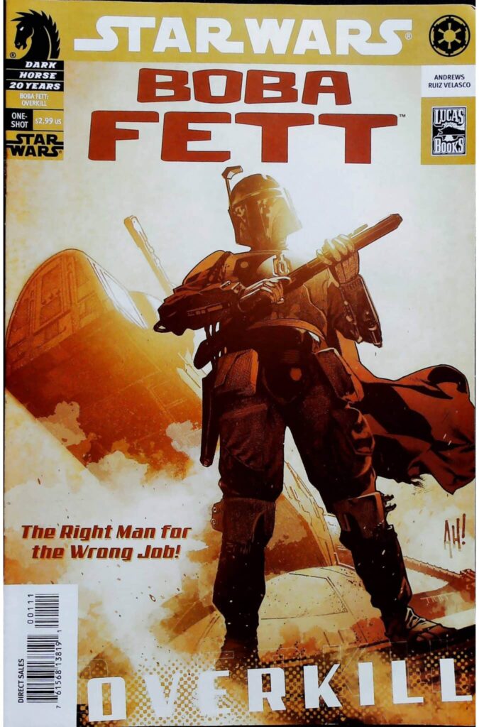 Star Wars: Boba Fett: Overkill, vue de l'exemplaire