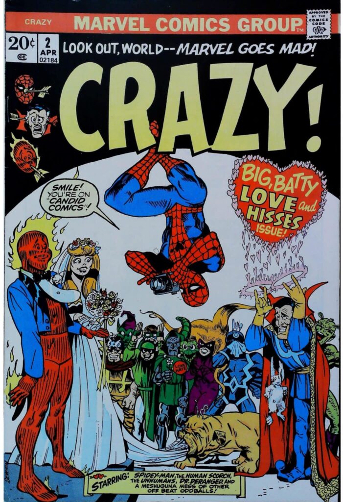 Crazy #2, vue de l'exemplaire