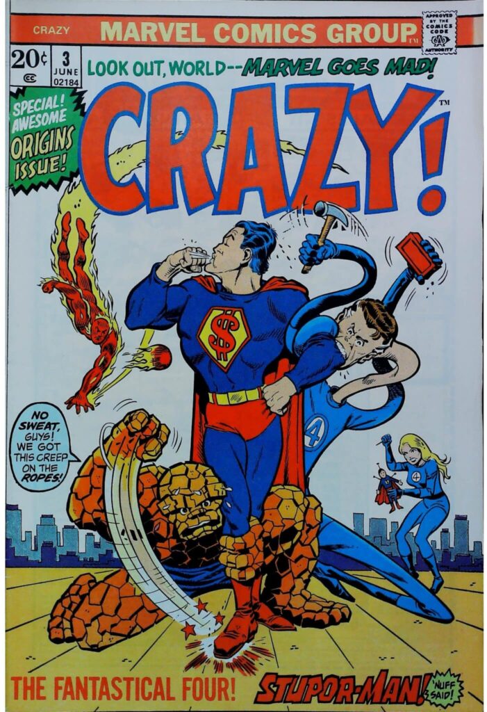 Crazy #3, vue de l'exemplaire