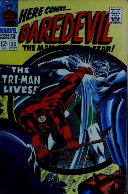Couverture de DAREDEVIL (1964) #22 - par Artie Simek - lecubeacomics.com